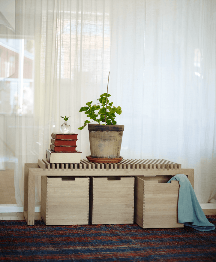 Cutter Bench 48" - Skagerak by Fritz Hansen - Outdoor Furniture - Oak - HORNE