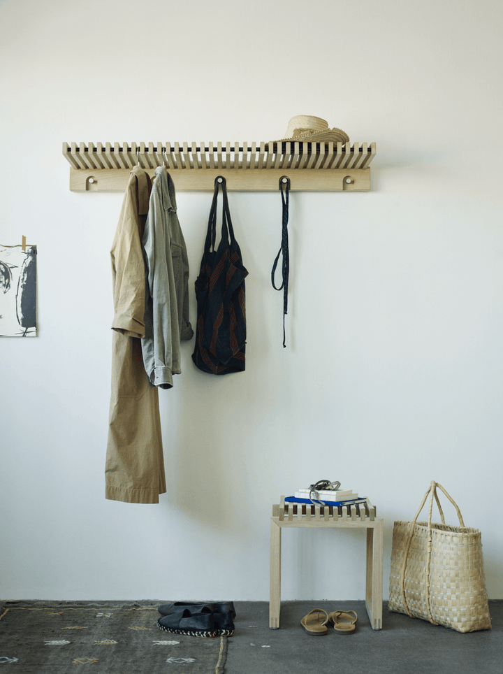 skagerak by Fritz Hansen Cutter Wardrobe - Oak - Skagerak by Fritz Hansen - Coat + Key Racks - HORNE