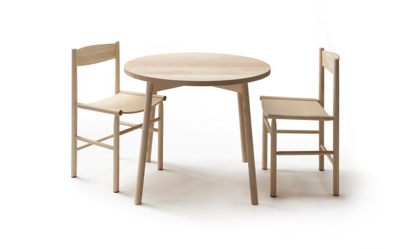 Skandi Table - Round - Nikari - Tables + Desks - Ash - HORNE