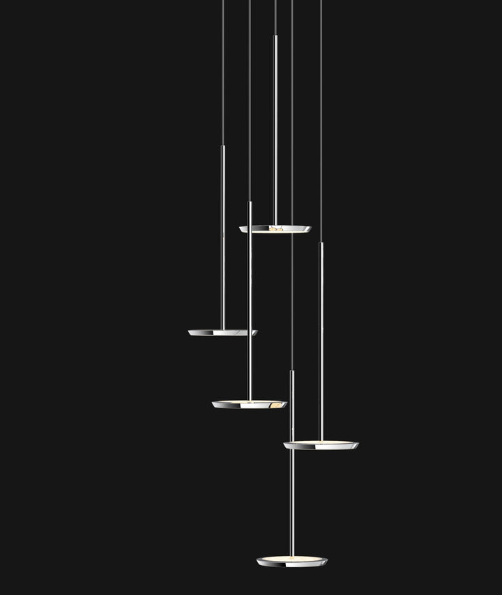 Sky Chandelier - Pablo Designs - Chandeliers - Set of 7 - Black - HORNE