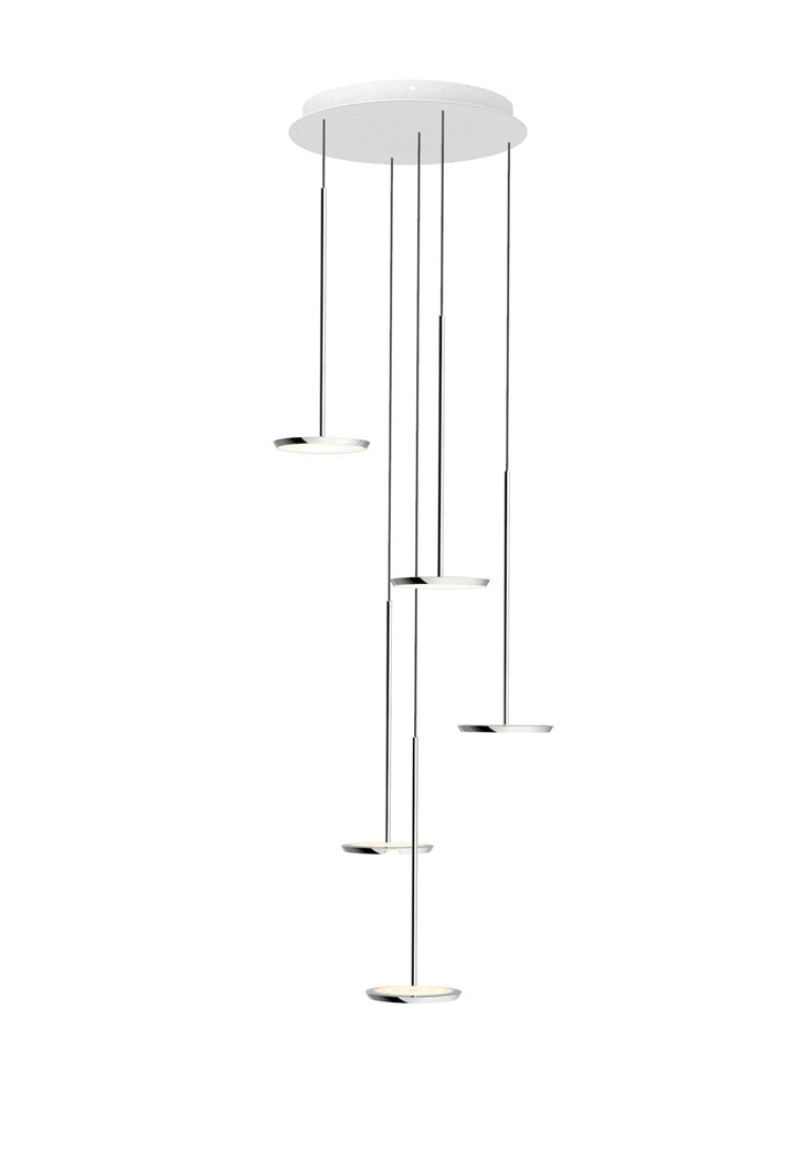 Sky Chandelier - Pablo Designs - Chandeliers - Set of 5 - Chrome - HORNE