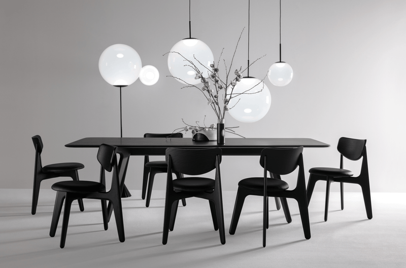 Slab 2.4M Table - Tom Dixon - Tables + Desks - Black - HORNE