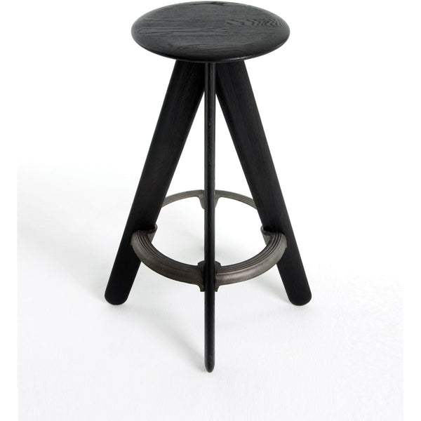 Slab Stool - Black