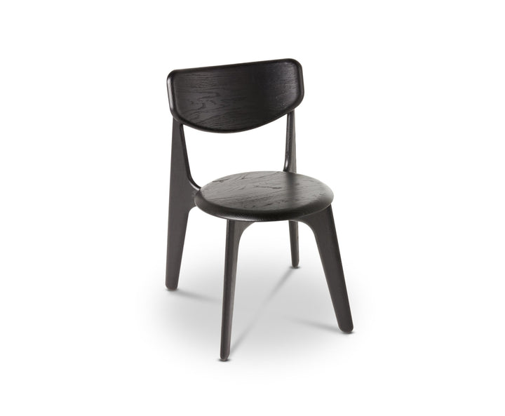 Slab Dining Chair - Tom Dixon - Chairs - Black Oak - Black Oak - HORNE