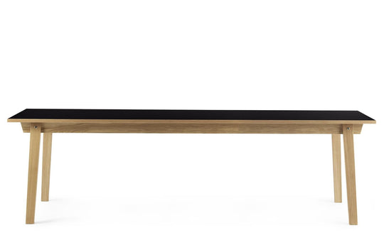 Slice Table - Linoleum - Normann Copenhagen - Tables + Desks - 84 x 160 cm - 29.13"H x 62.99"L - HORNE