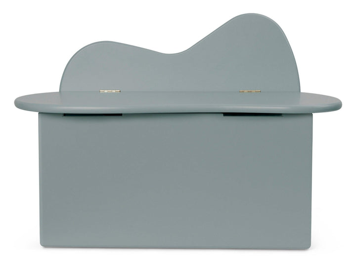 Slope Storage Bench - Ferm Living - Shelving - Storm - HORNE