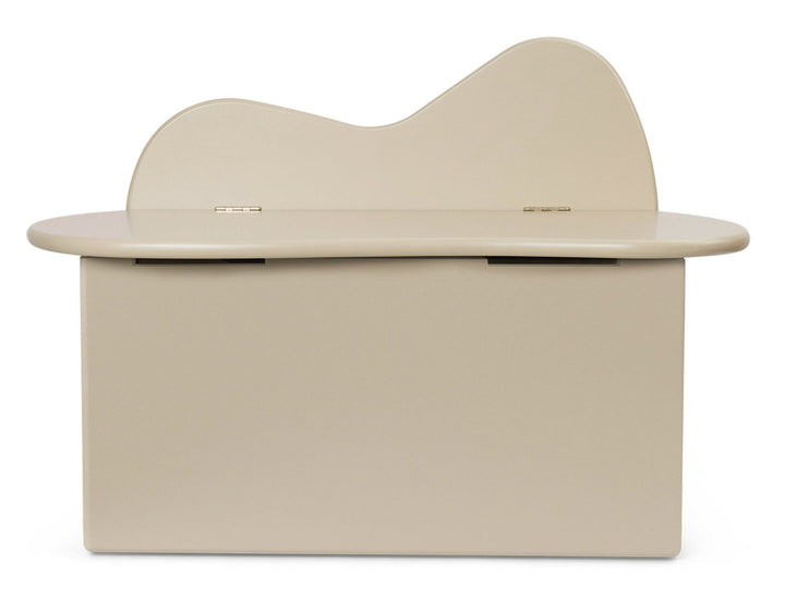 Slope Storage Bench - Ferm Living - Shelving - Cashmere - HORNE