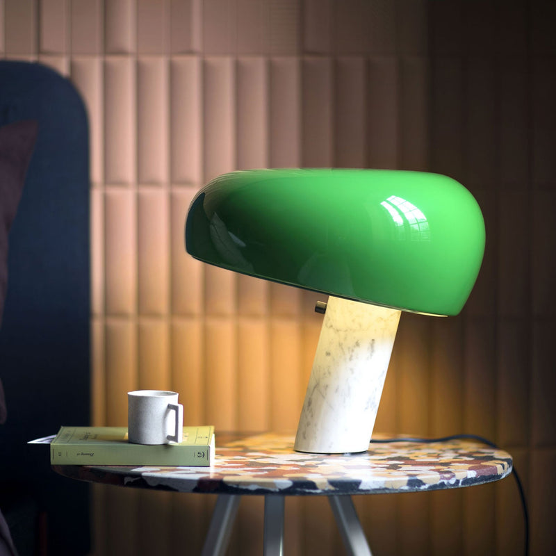 Snoopy Table Lamp - Flos - Table + Task - Green - HORNE