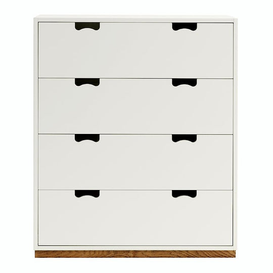 Snow Drawer A - Asplund Drawers - Natural Oak P1 - 05 Light Grey - HORNE