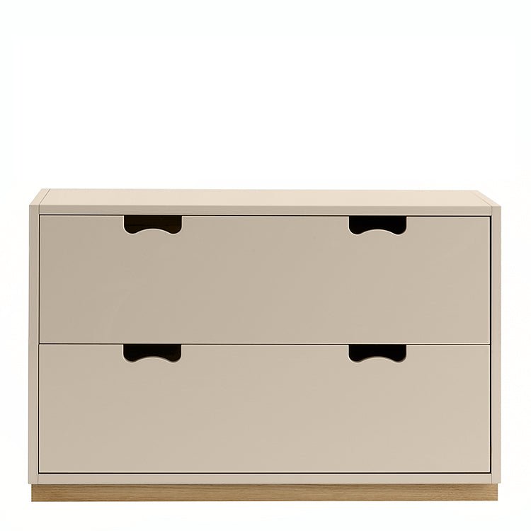 Snow Drawer A2 - Asplund Drawers - Natural Oak P1 - 05 Light Grey - HORNE
