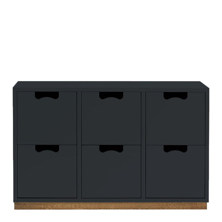 Snow Drawer B2 - Asplund Drawers - Natural Oak P1 - 05 Light Grey - HORNE