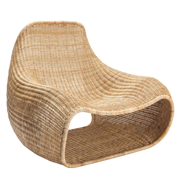 Snug Rattan Lounge Chair