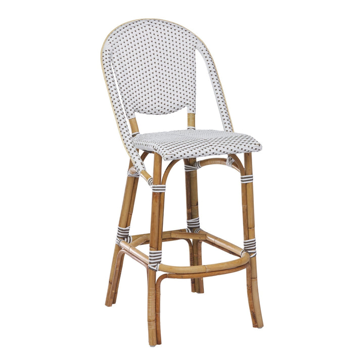 Sofie Bar Stool - Sika Design - Stools + Benches + Ottomans - Black / Black Dots - HORNE