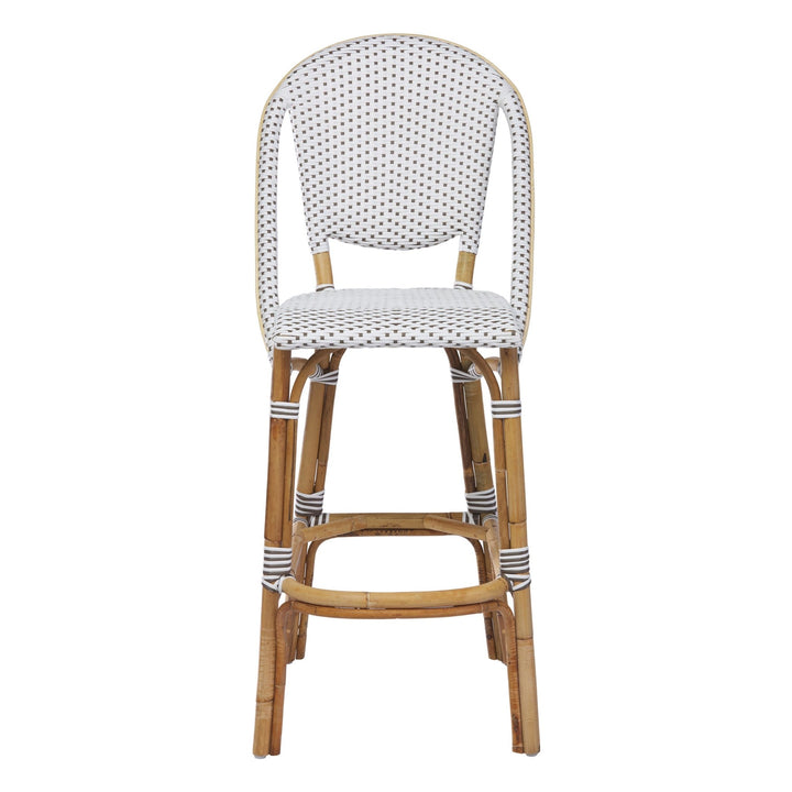 Sofie Bar Stool - Sika Design - Stools + Benches + Ottomans - Black / Black Dots - HORNE