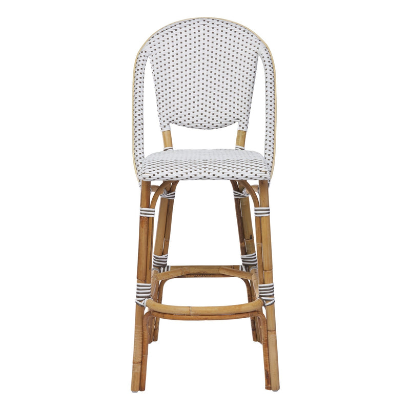 Sofie Bar Stool - Sika Design - Stools + Benches + Ottomans - Black / Black Dots - HORNE