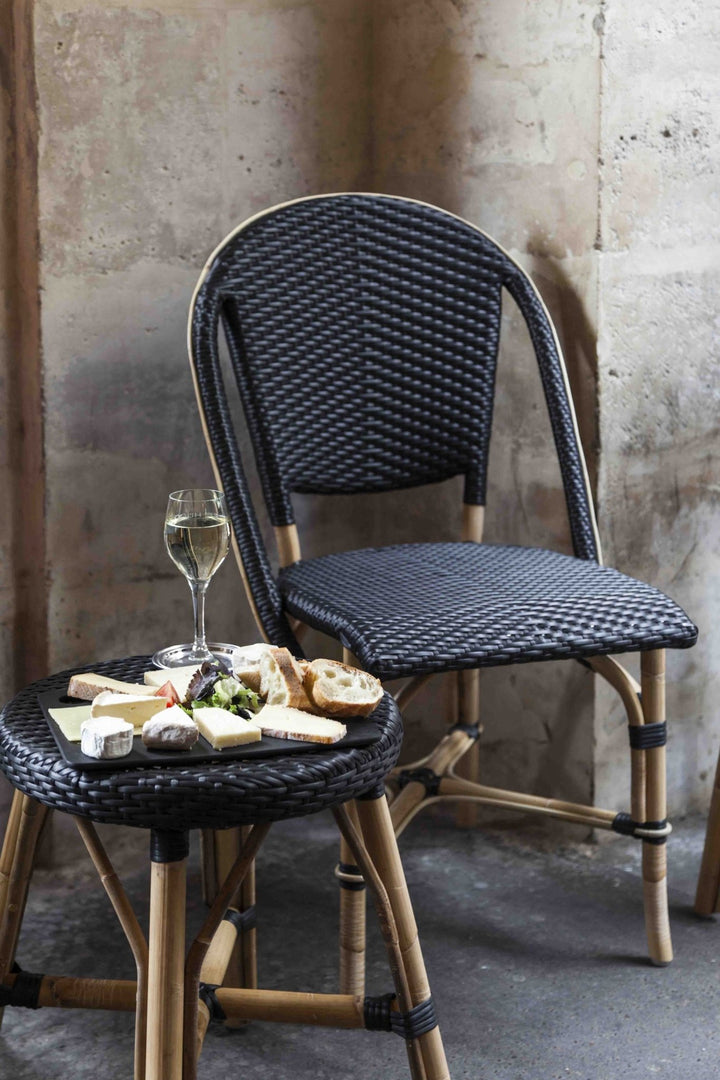 Sofie Side Chair - Sika Design - Chairs - White / Navy Blue / Salvie Green Star Weave - HORNE