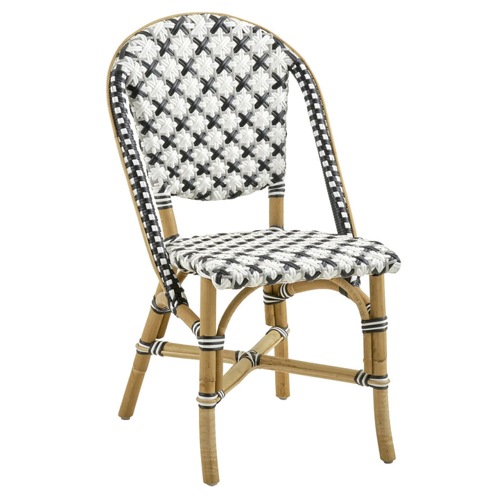 Sofie Side Chair - Sika Design - Chairs - White / Black / Grey Star Weave - HORNE
