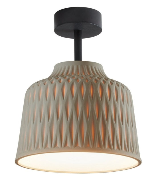 Soft PF/30 Outdoor Ceiling Lamp - Bover - Outdoor Lights - Light Grey - HORNE