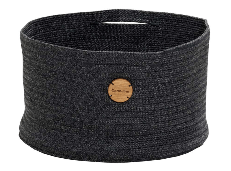 Soft Rope Outdoor Basket - Cane Line - Outdoor Furniture - Medium - Dark Grey - HORNE