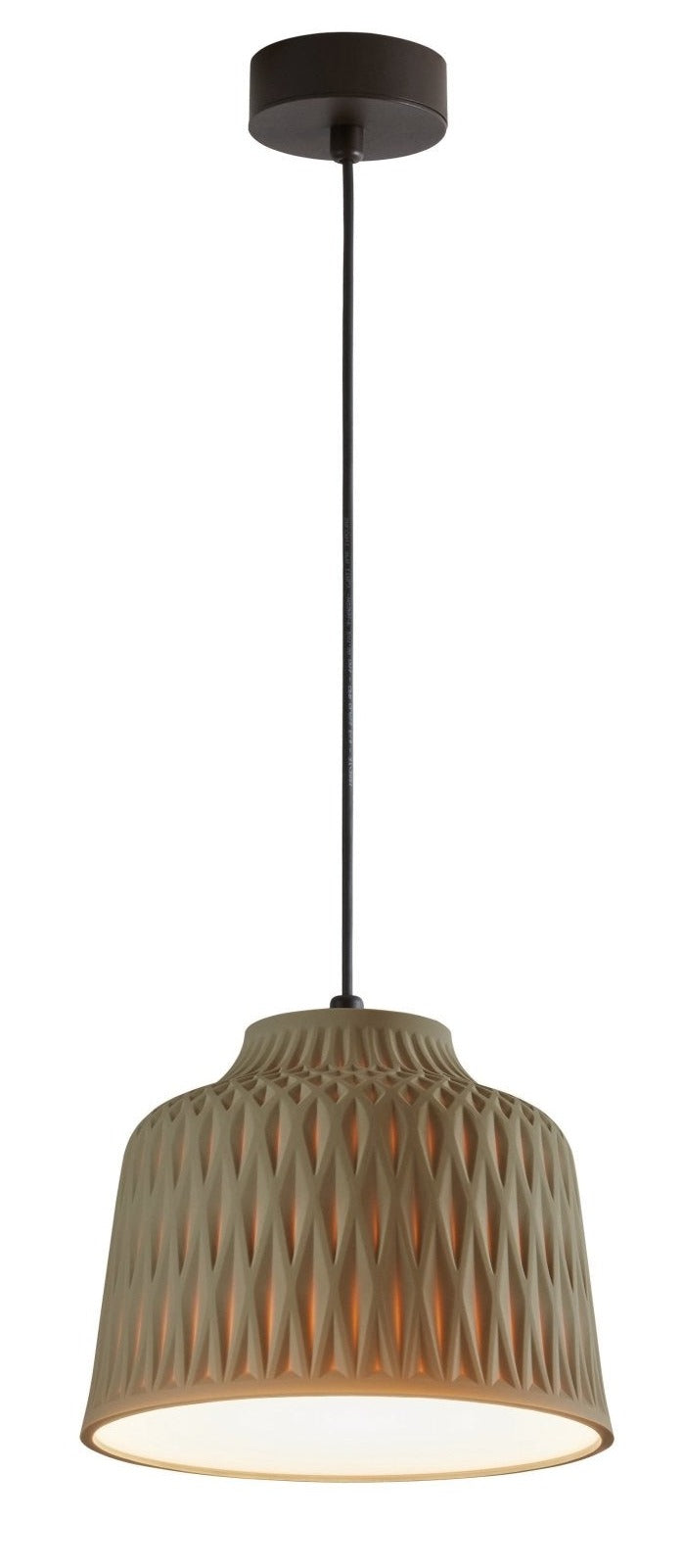 Soft S/30 Outdoor Pendant - Bover - Outdoor Lights - Olive Grey - HORNE