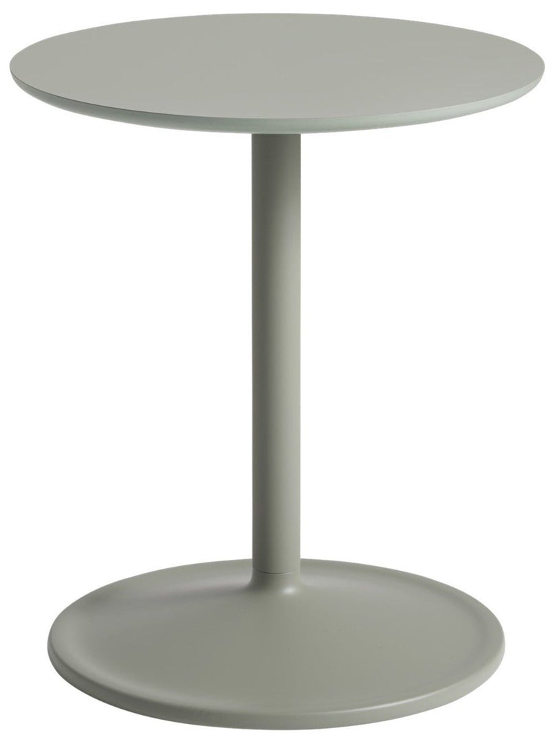 Soft Side Table - Round - Muuto - Bedside Tables - Size 1 - Dusty Green Laminate/Dusty Green - HORNE