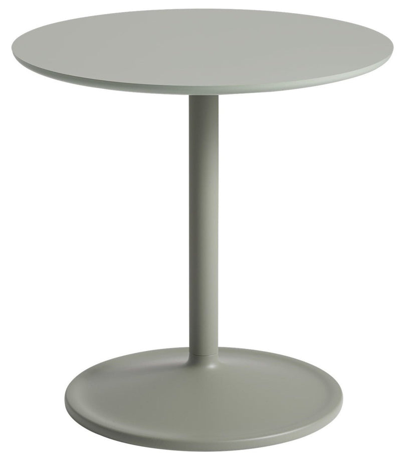 Soft Side Table - Round - Muuto - Bedside Tables - Size 1 - Dusty Green Laminate/Dusty Green - HORNE