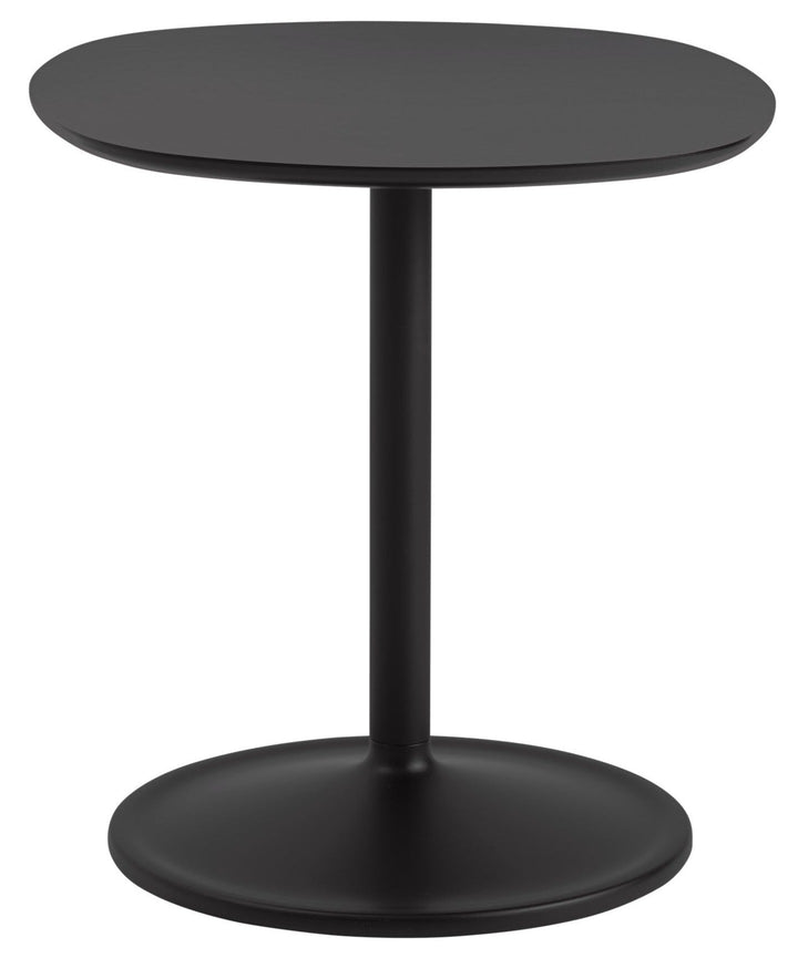 Soft Side Table - Square - Muuto - Bedside Tables - Size 2 - Black Nanolaminate/Black - HORNE