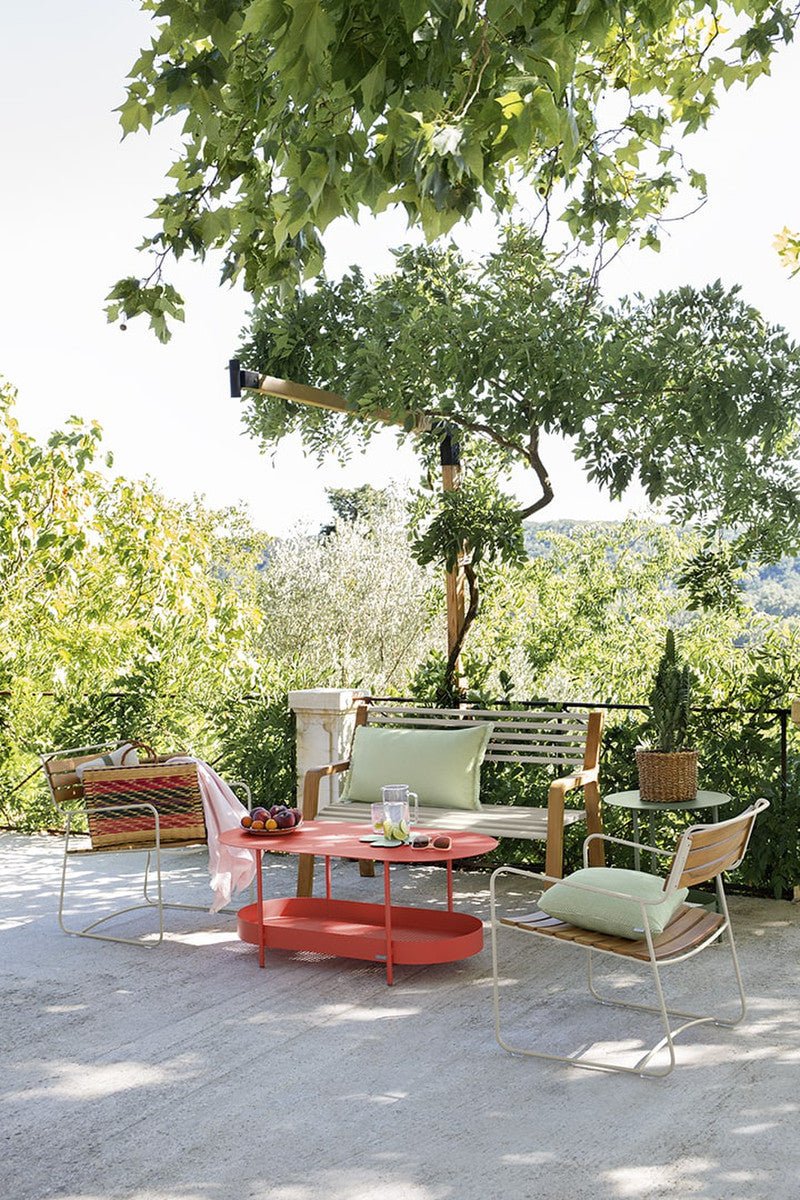 Somerset Bench - Fermob - Outdoor Furniture - Honey Textured - HORNE