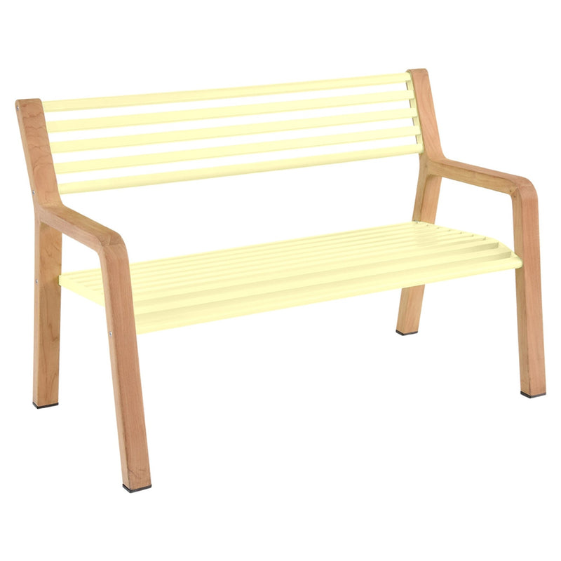 Somerset Bench - Fermob - Outdoor Furniture - Honey Textured - HORNE