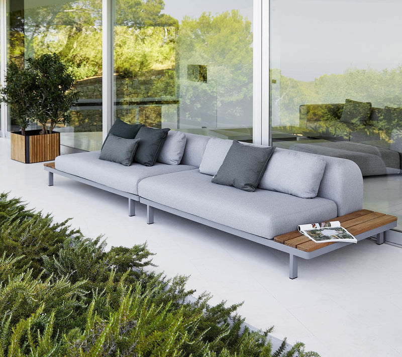 Space 2 - Seater Sofa - Cane Line - Outdoor Furniture - Short & Long Cushions - HORNE