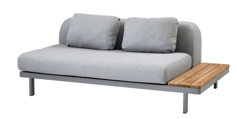 Space 2 - Seater Sofa - Cane Line - Outdoor Furniture - Short & Long Cushions - HORNE