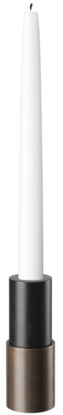 Gubi Antique Brass Candlestick by Space Copenhagen 