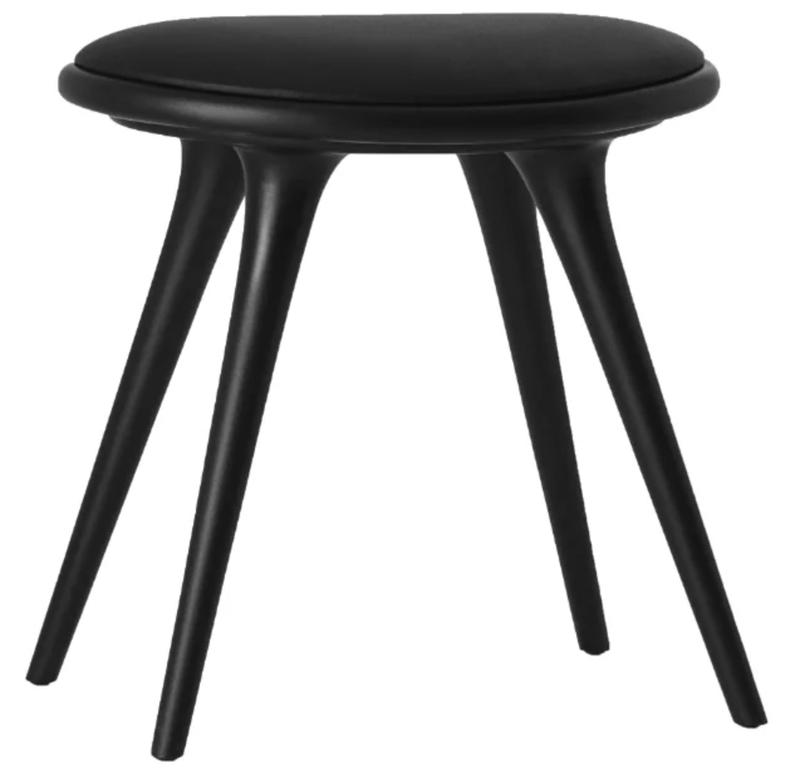 Black Lacquer Space Stools