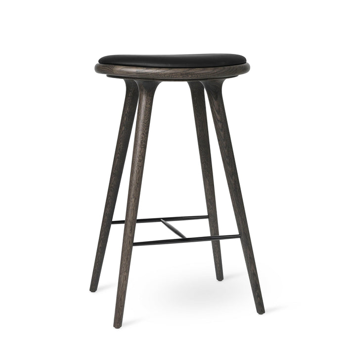 Space Stools - Sirka Grey Stain Oak - Mater - Stools + Benches + Ottomans - Bar Stool: 29