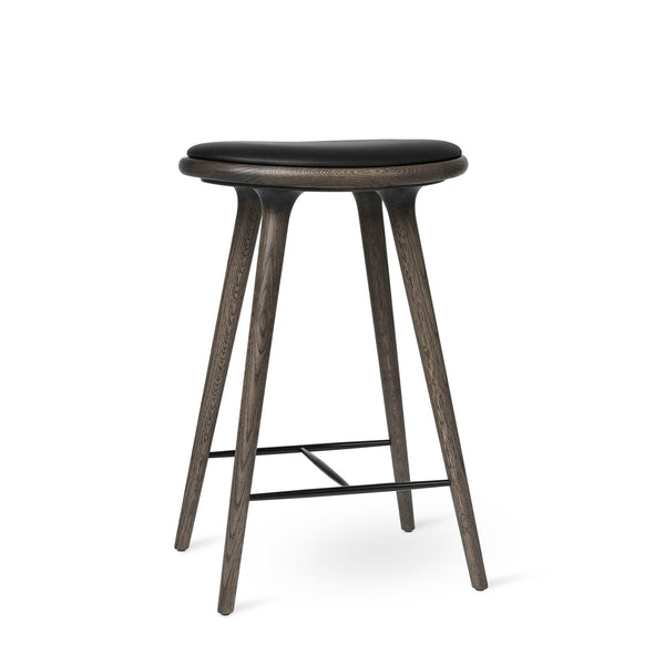 Space Stools - Sirka Grey Stain Oak - Mater - Stools + Benches + Ottomans - Counter Stool: 27.2"H - HORNE