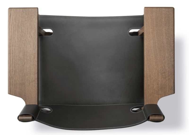 Spanish Chair - Fredericia - Chairs - Natural Saddle Leather/Soaped Oak - HORNE