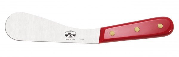 Spatula Cheese Knife - Red Lucite Handle