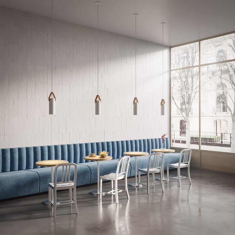 Spero Pendant - Cerno - Pendants - Black with Black Leather - No Bulb Included - E26 Medium Base Socket - HORNE