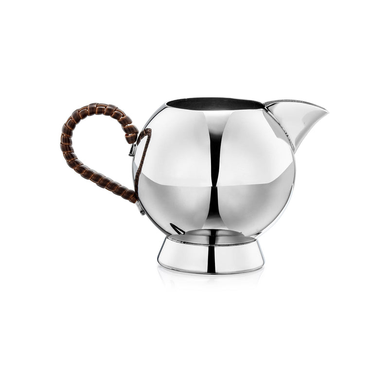Spheres Cream Jug - Nick Munro - Coffee + Tea - Stainless Steel - HORNE