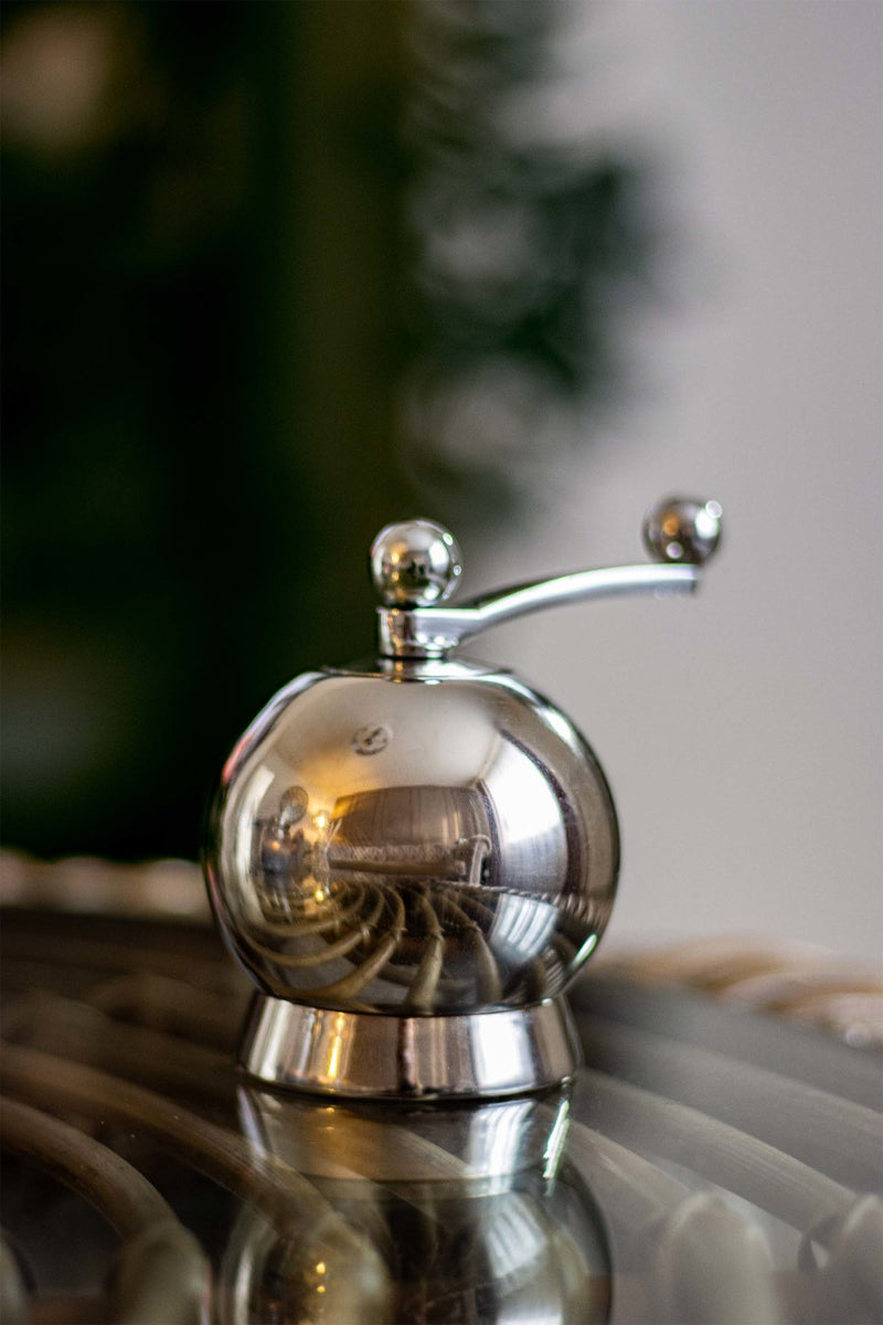 Spheres Pepper Mill Small - Nick Munro - Kitchen Tools - Stainless Steel - HORNE