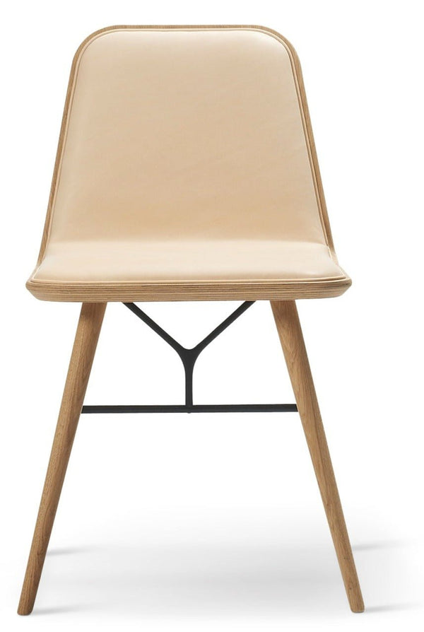 Spine Wood Base Chair - Lacquered Oak - Fredericia - Chairs - HORNE