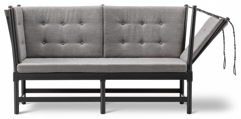 Spoke - Back Sofa - Black Lacquered Oak - Fredericia - Sofas - Capture 5201 - HORNE