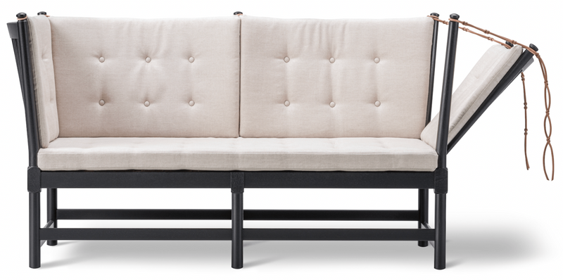 Spoke - Back Sofa - Black Lacquered Oak - Fredericia - Sofas - Capture 5201 - HORNE