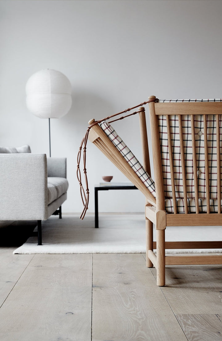 Spoke - Back Sofa - Black Lacquered Oak - Fredericia - Sofas - Cotil 53938 - HORNE