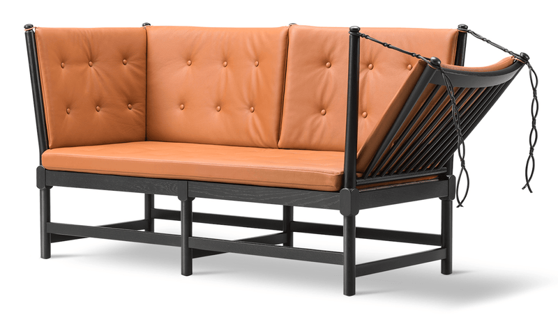 Spoke - Back Sofa - Black Lacquered Oak - Fredericia - Sofas - Capture 5201 - HORNE