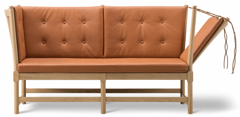 Spoke - Back Sofa - Soap Treated Oak - Fredericia - Sofas - Fiord 271 - HORNE