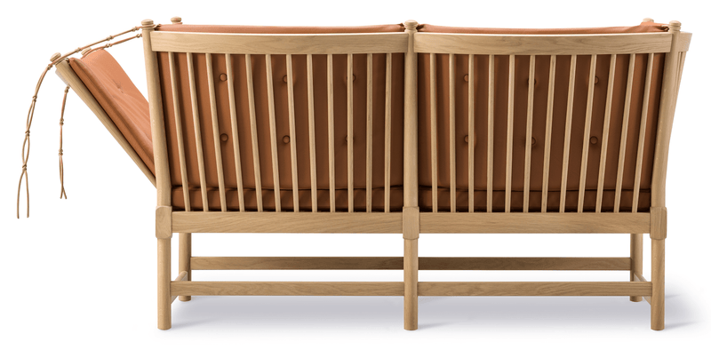 Spoke - Back Sofa - Soap Treated Oak - Fredericia - Sofas - Fiord 271 - HORNE