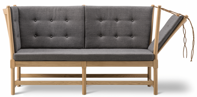 Spoke - Back Sofa - Soap Treated Oak - Fredericia - Sofas - Fiord 271 - HORNE