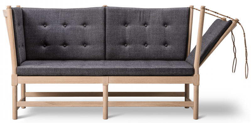 Spoke - Back Sofa - Soap Treated Oak - Fredericia - Sofas - Fiord 271 - HORNE