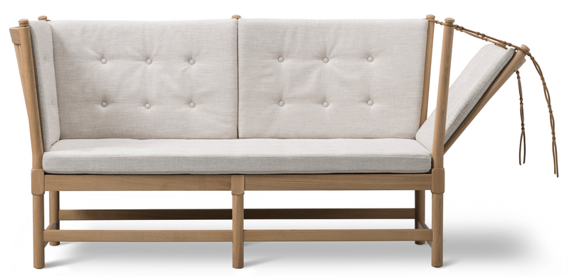 Spoke - Back Sofa - Soap Treated Oak - Fredericia - Sofas - Fiord 271 - HORNE